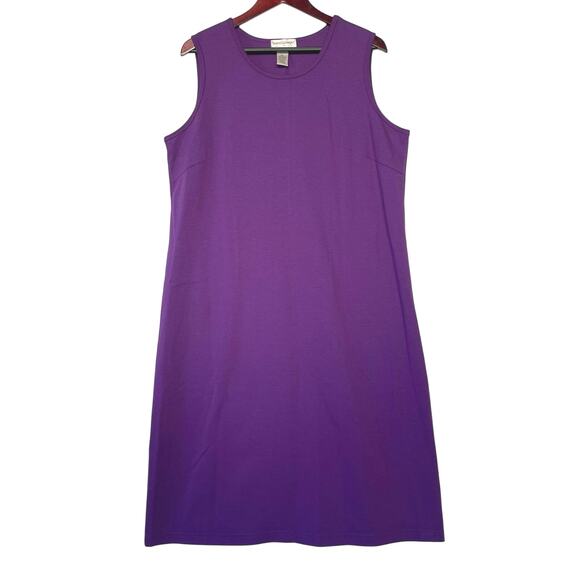 Drapers & Damons Womens Dress Suit Two Piece Sheath Blazer Purple Size PXL - Picture 6 of 12